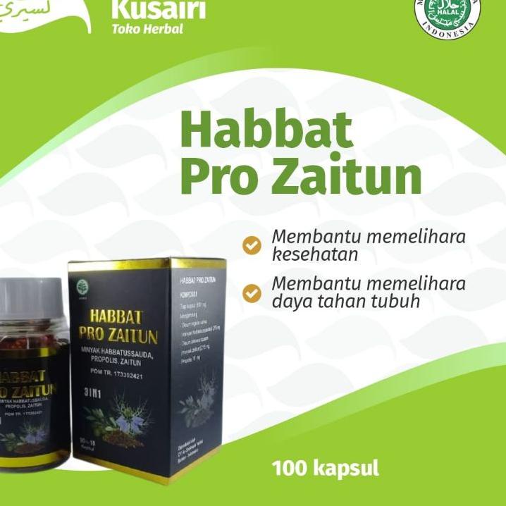 

Official Shop--Habbat Pro Zaitun 100 Kapsul