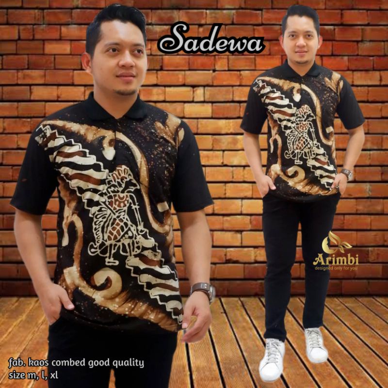 kaos gambar wayang
