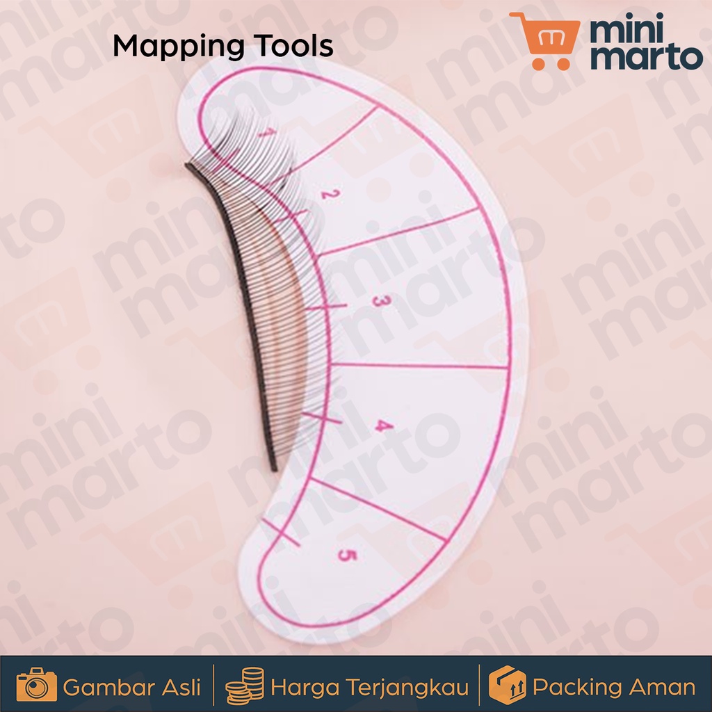 Mapping Tools / Eyepatch Kertas / Eyepatch Sticker Beauty Eyelash - Minimarto