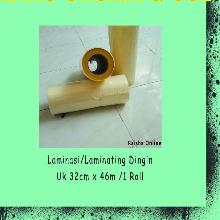 

Terbaru - Plastik Laminasi Laminating Dingin A3 DAN A4 1 Roll GLOSSY DAN MATTE/DOFF ~