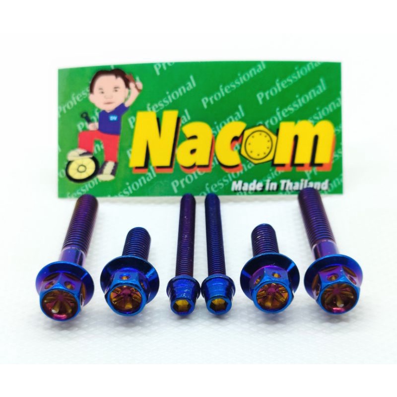 NACOM DV BAUT KLEMAN MASTER REM + BAUT TUTUP MINYAK REM RCB ..