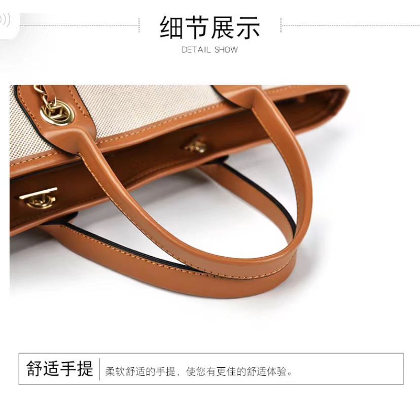 Shoulder Bag New Tas Import Wanita Kanvas Elegant / Hand bag Wanita / Tas Bahu wanita import premium