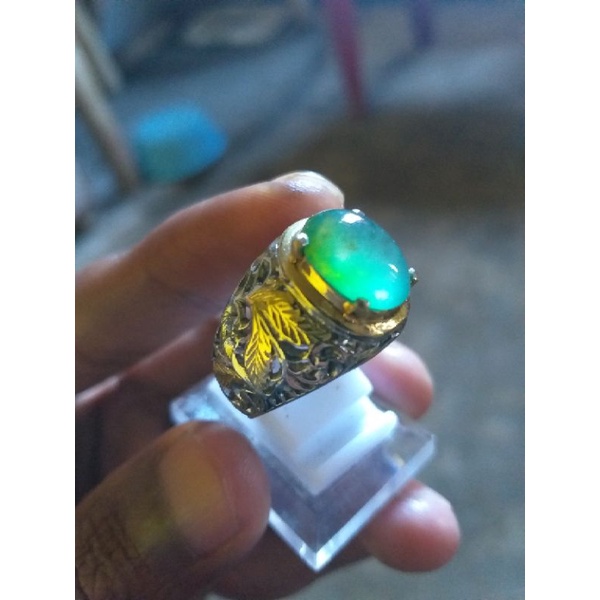 Bacan majiko Giwang Ring Perak