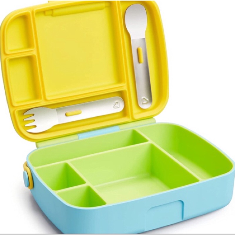 Munchkin Bento Box Toddler Lunch Box (Ready PInk)