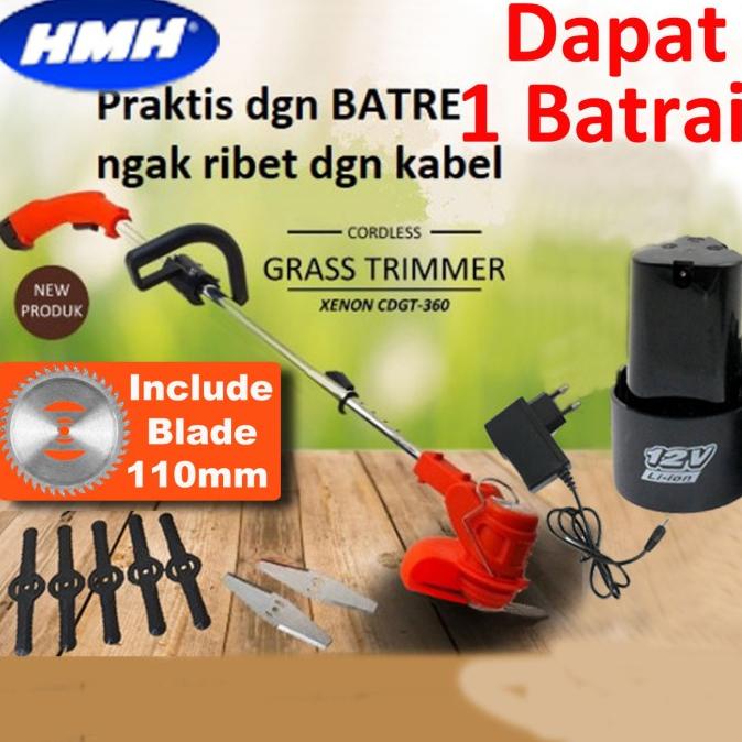 XENON CDGT720 Mesin Potong Rumput Baterai Grass Trimmer Cordless 20V
