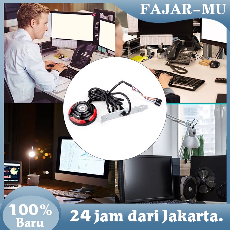 Saklar Tombol Pc Kabel Tombol Power Komputer Tombol Push On Tombol Switch Pc Reset Button