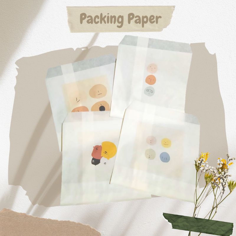

Amplop Packaging Olshop Aesthetic Vintage Paperbag Packing lucu Amplop untuk packing olshop motih lucu amplop ulangtahun Bungkusan Paket
