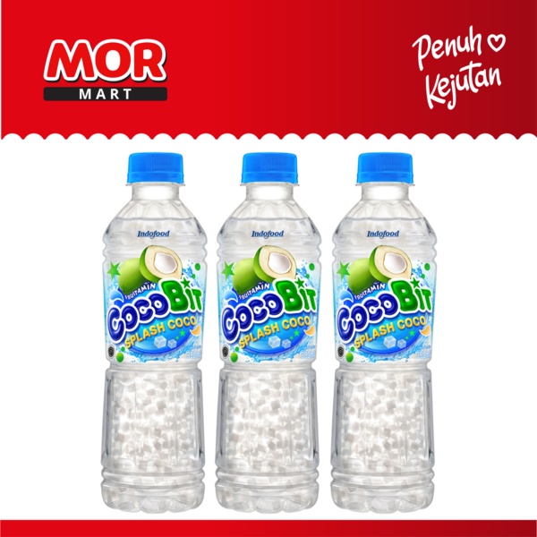 BUY 2 GET 1 COCOBIT Splash Coco Fruitamin Minuman Kelapa 350 ml