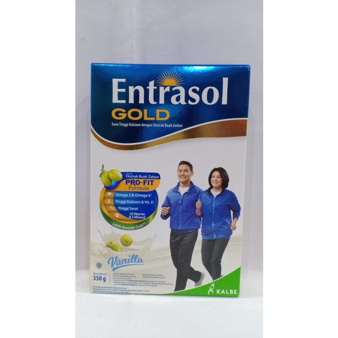 

[ COD ] Entrasol Gold Vanila, 350gr