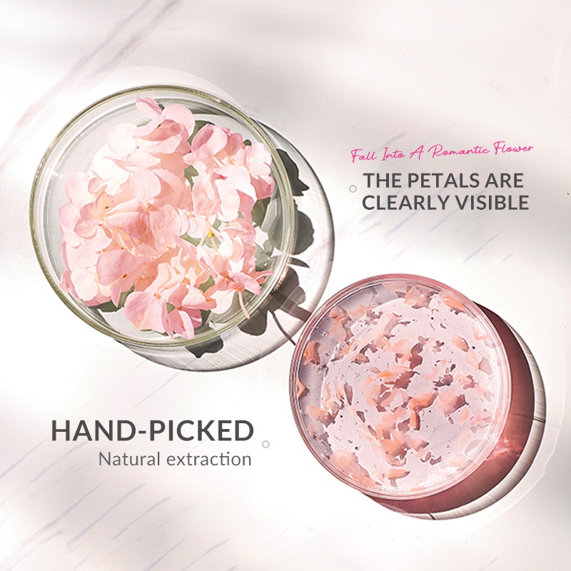 GIRLSNEED77 - COD 【BPOM】BIOAQUA Shower Gel Abstract Fresh Petals Jasmine Flowers/Osmanthus/Cherry Blossom body wash 250ml