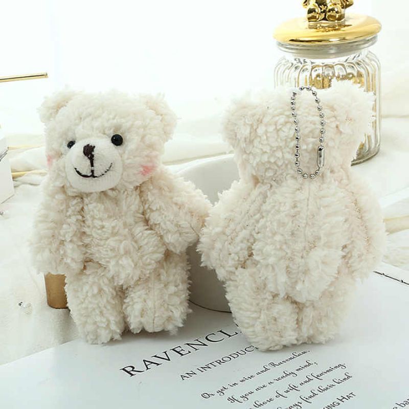 Gantungan Kunci Model Boneka Teddy Bear / Rabbit Lucu Imut Lembut Besar Bahan Plush Gantungan Tas Ransel Sekolah Kerja / Tas Jinjing Jalan Kunci Mobil Motor Bahan Berkualitas Untuk Hadiah / Sovenir