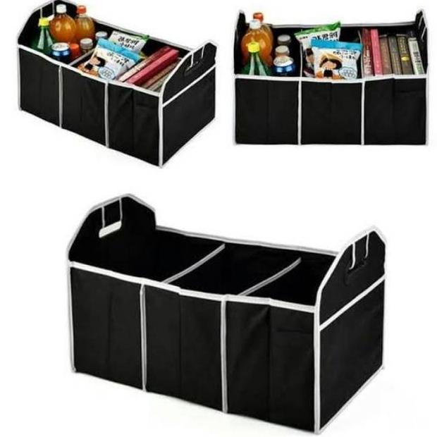 Tas Penyimpanan Bagasi Mobil Car Boot Organizer Fortuner