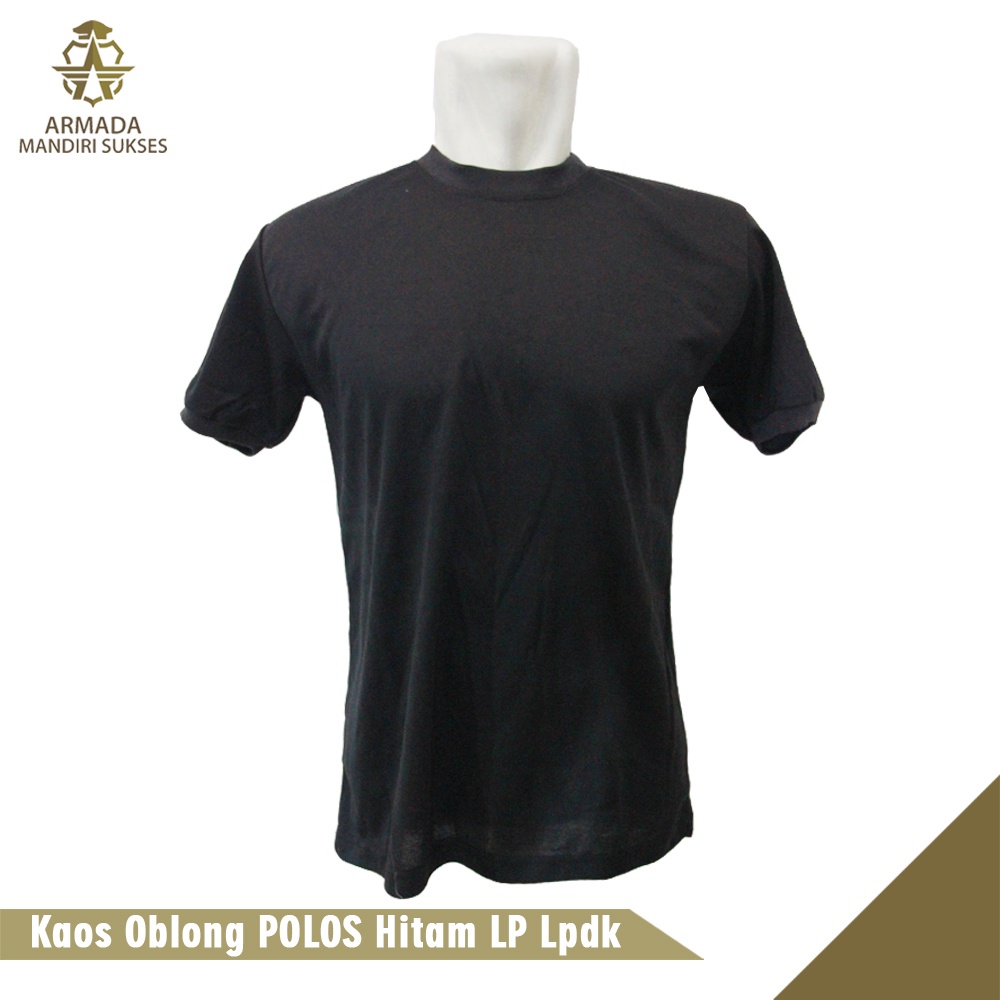Kaos Polos Hitam - Kaos Oblong Hitam
