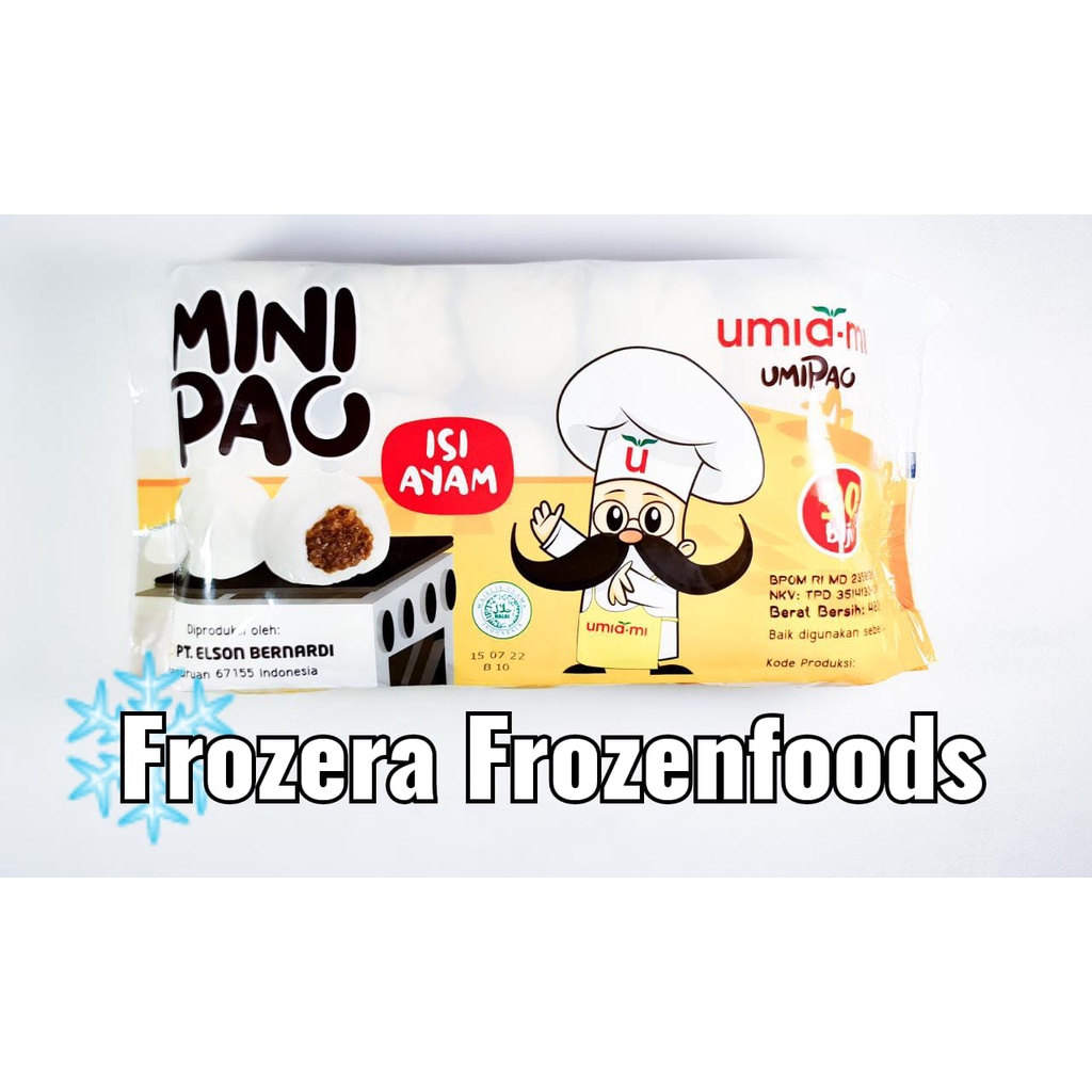 

❄LANGSUNG KIRIM❄ UMIAMI Mini Pao Isi Ayam Isi 30 Biji / Frozenfoods Murah