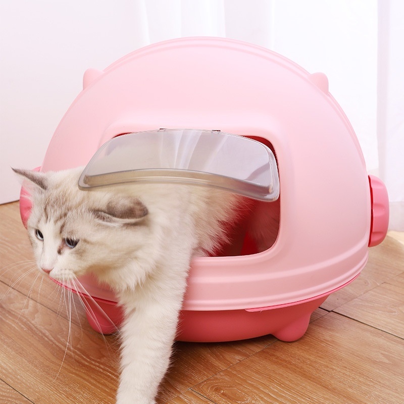 Toilet Litter Box Mewah Untuk Kucing Dan Anjing