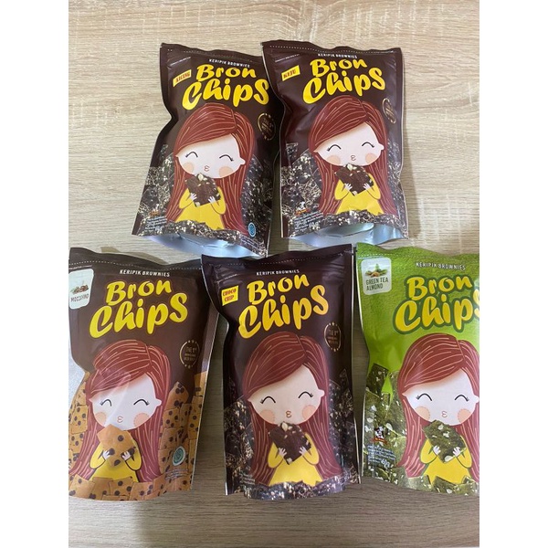 

Bronchips keripik brownis