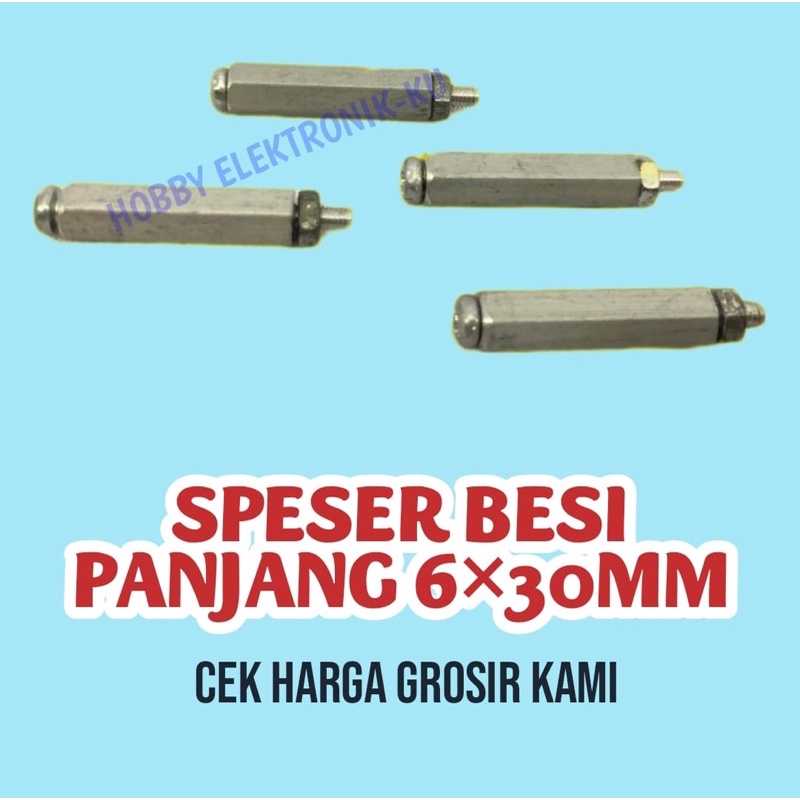 SPESER BESI PANJANG 6x30MM