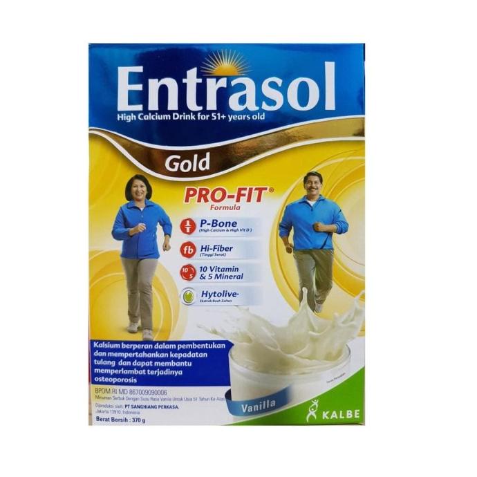 

[ COD ] Entrasol Gold Vanilla 370gr