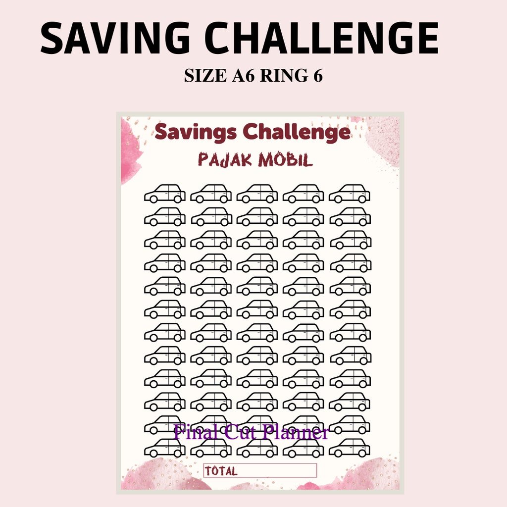 

Saving Challenge A6 - Pajak Mobil By Monologprojects .