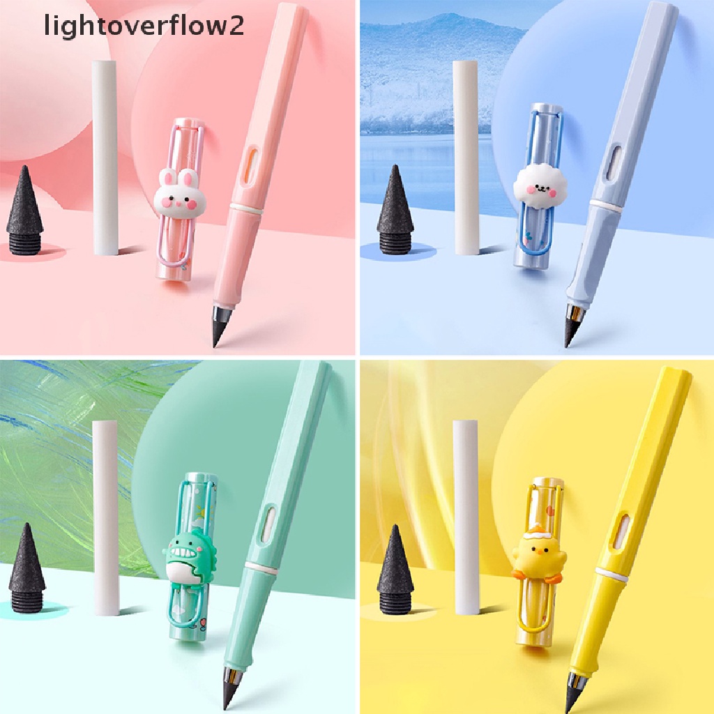 (lightoverflow2) 5pcs / Set Pensil Gambar / Sketsa Desain Binatang Lucu