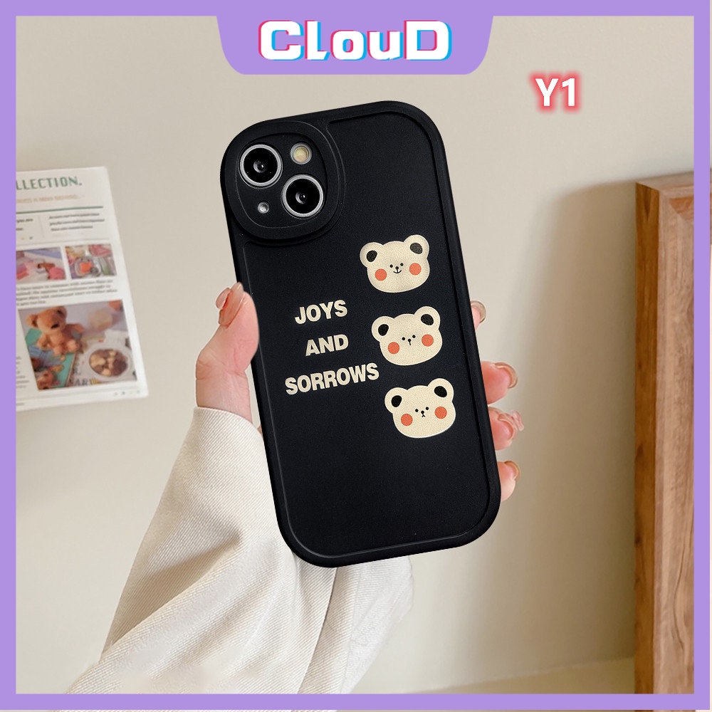 Case Motif Kartun Untuk OPPO A96 A76 A16K A5S A57 2022 A74 A16E A77s A3S A94 A95 A55 A31 A92 A15 A1K A33 A36 A15s A7 A16 A53 A5 4z 5F 6 4z 5F Soft Case Motif Beruang