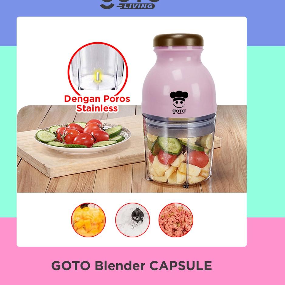 New Stock Goto Capsule Blender Penggiling Daging Blender Cutter Quatre Kapsul