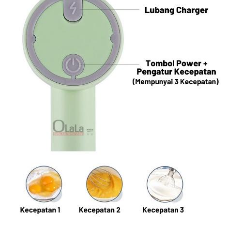 Ready HAND MIXER BLENDER CHOPPER PORTABLE 3IN1 TUUMYY TM-3312