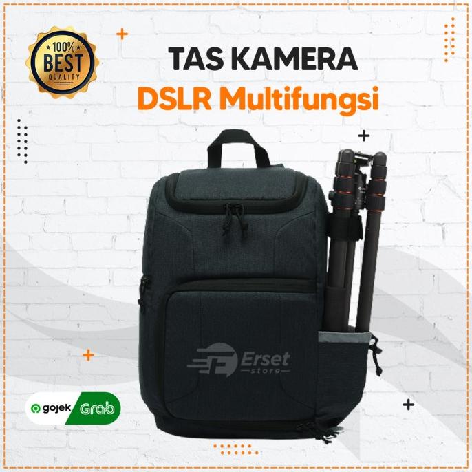 [ Promo ] Tas Ransel Kamera Dslr Multifungsi Waterproof - Drone Kamera Dan Aksesoris
