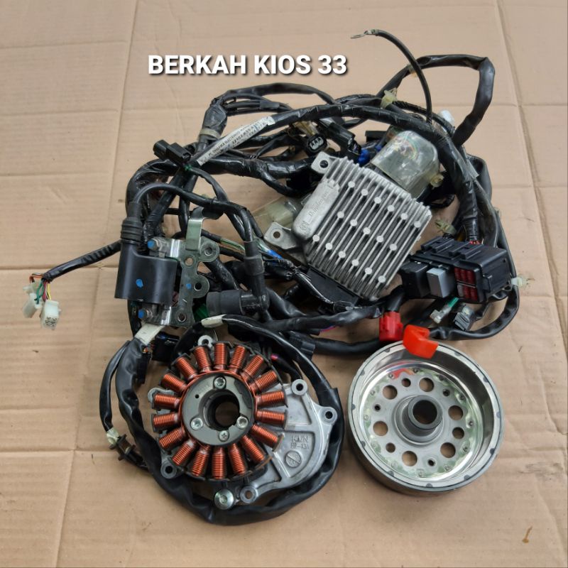 ACG DOUBLE ELECTRIK STARTER PENGAPIAN KELISTRIKAN NEW VARIO 125 FI LED ESP ISS IDLING STOP  K60R K6O