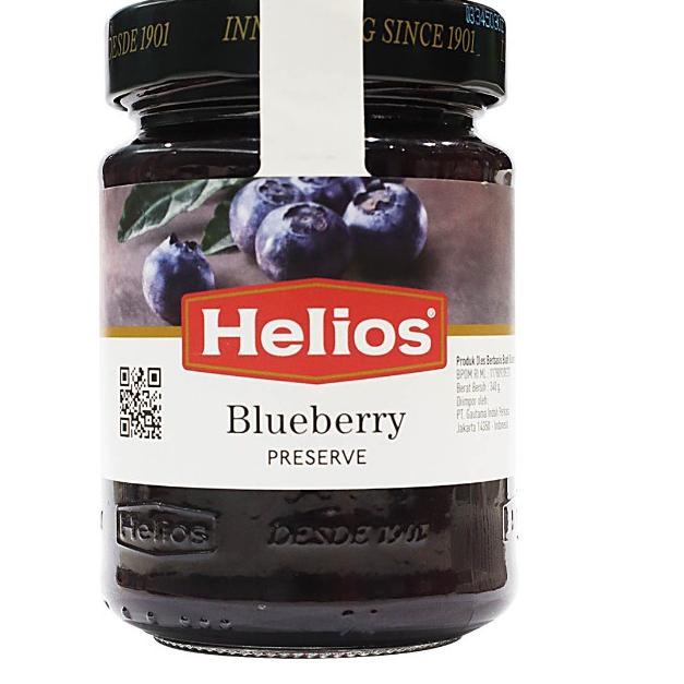 

Terbaru 9.9 Selai Buah Helios Blueberry Preserve 340g gas !!