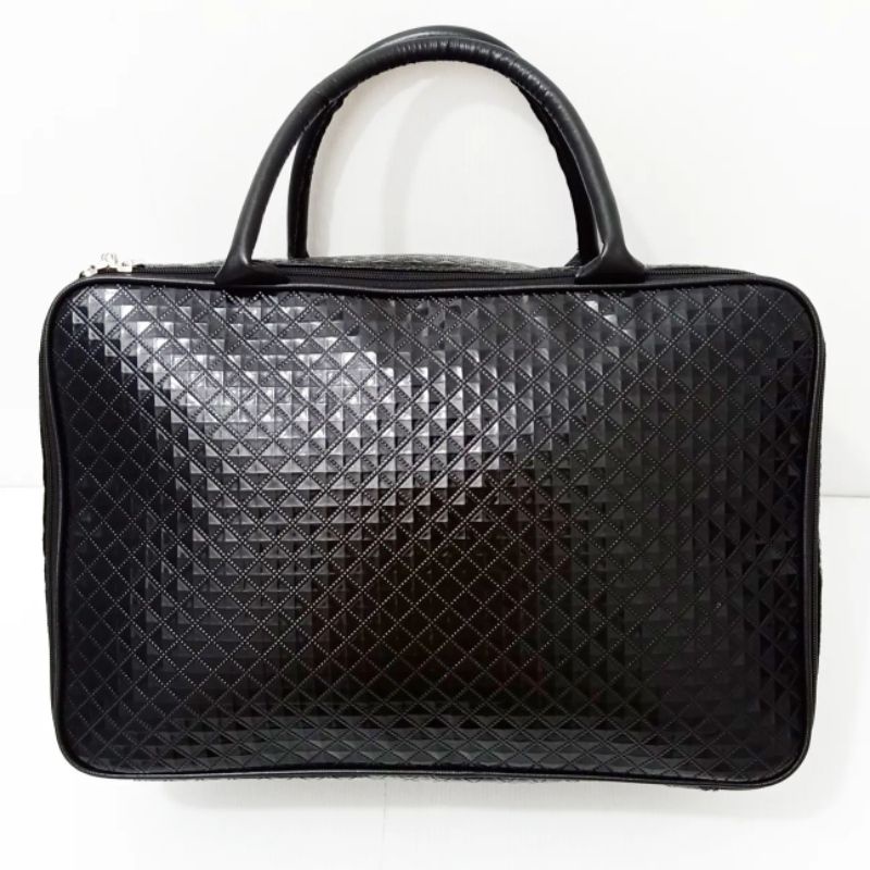 TRAVEL BAG PREMIUM TAS JINJING DIAMONDS BLACK