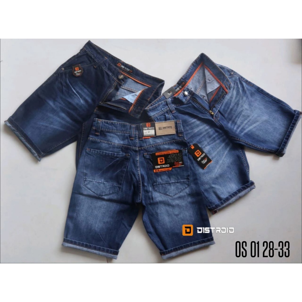 Celana Jeans Pendek Pria Premium Original