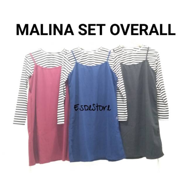(SALE) MALINA SET OVERALL FASHION