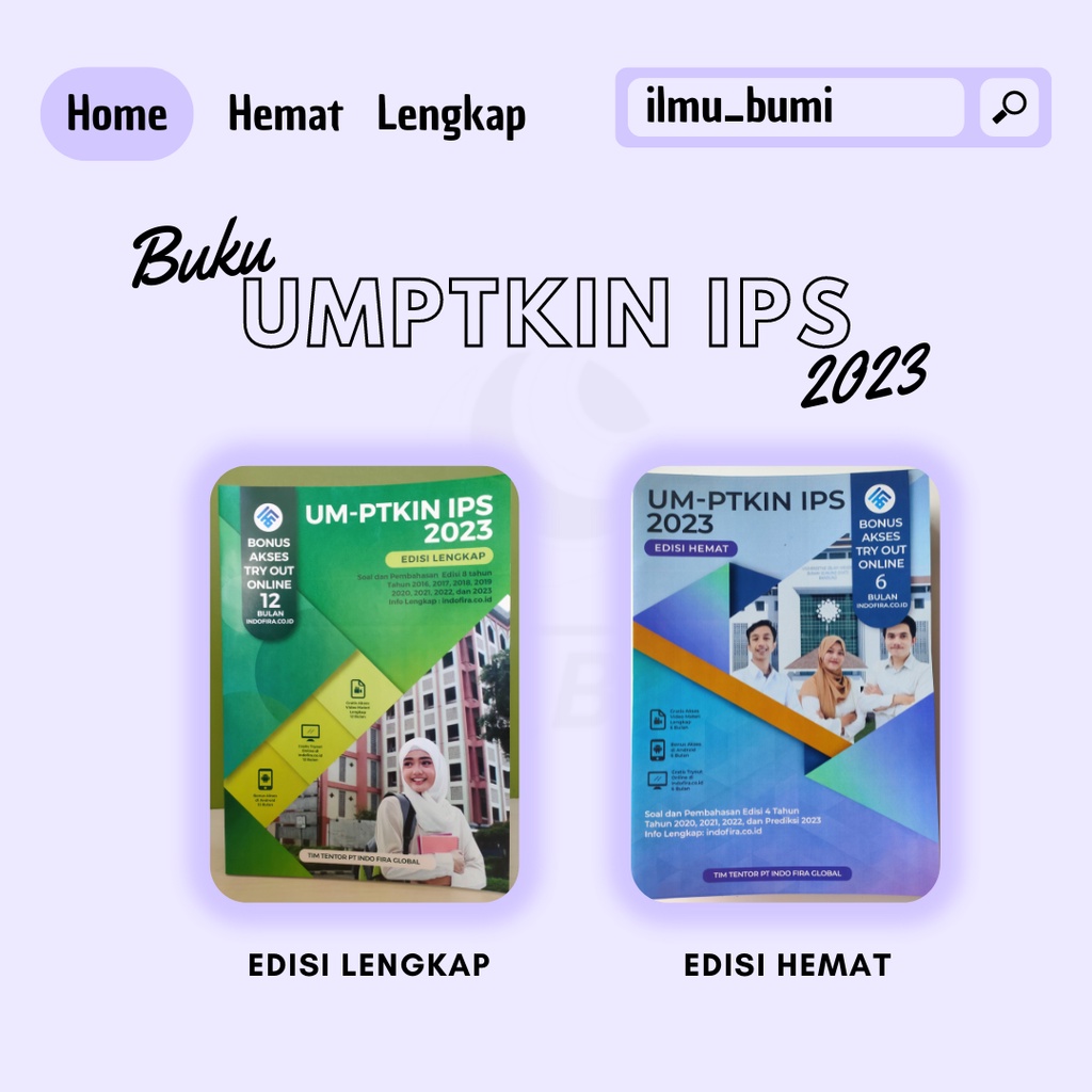 Jual BUKU BEDAH SOAL UMPTKIN 2023!! TERSEDIA VARIAN HEMAT BELAJAR DAN