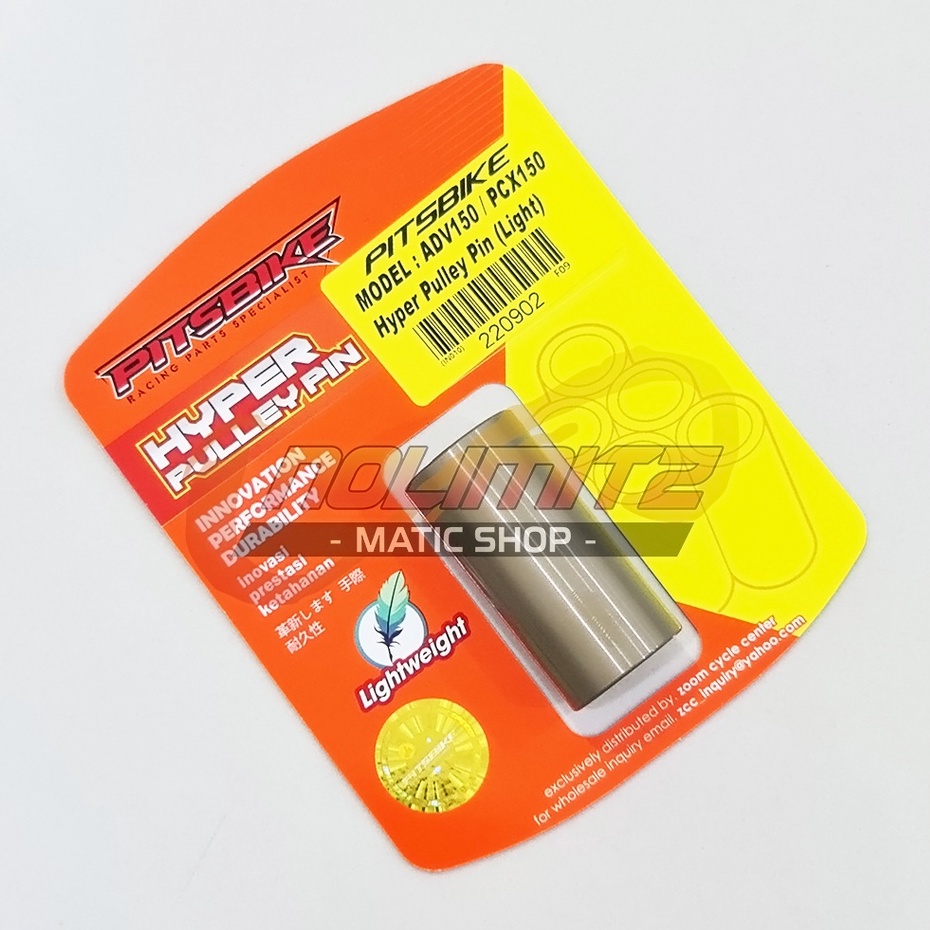 Hyper Pulley Pin Pitsbike Bushing CVT Rumah Roller Honda ADV PCX 150