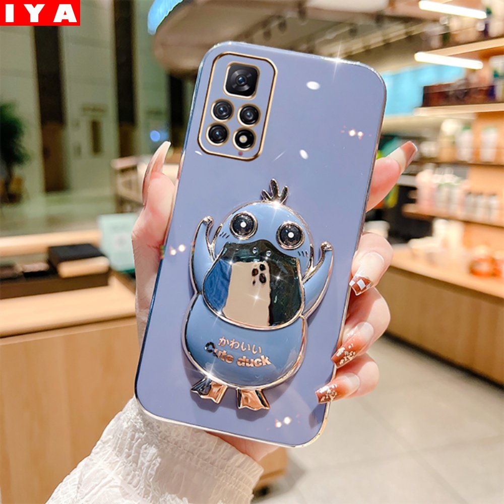 Soft Case Silikon Desain Bebek Untuk Redmi Note 11 Pro Redmi 10C Note11S Note 10A 9T 9A 9C Note 10 Pro
