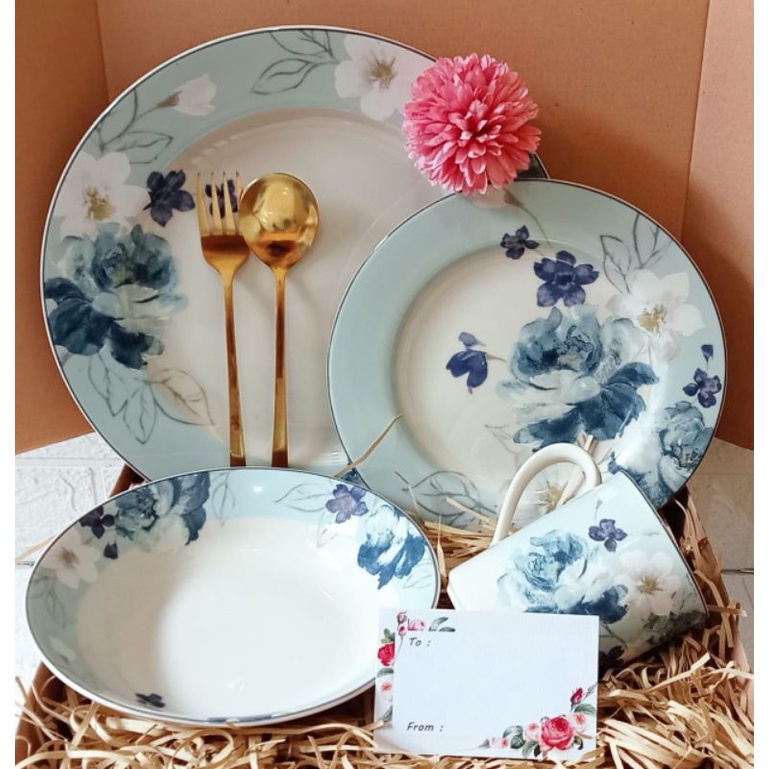 Garpu Sendok Emas | Set Garpu dan Sendok Warna Emas