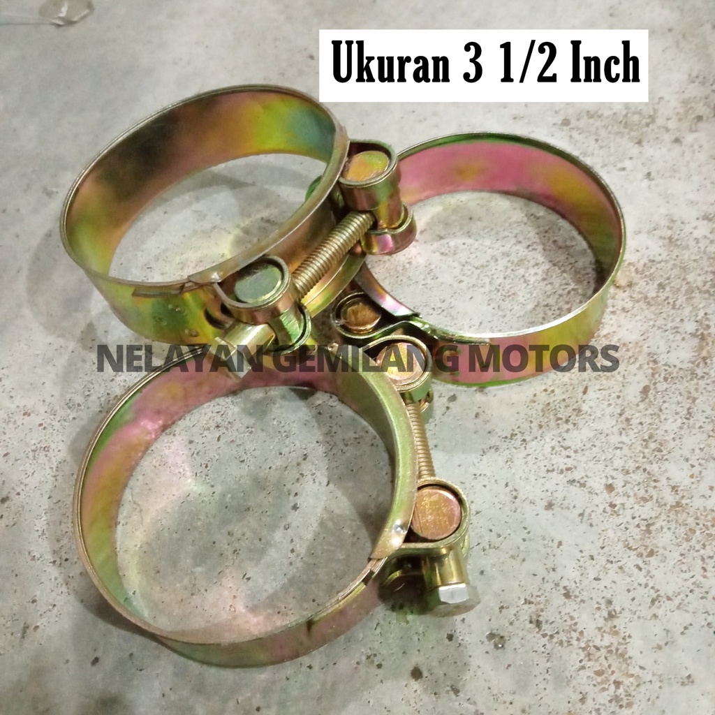Jual Hose Clamps/Clams Superior merk ASANO/klem selang ukuran 98-103 ...