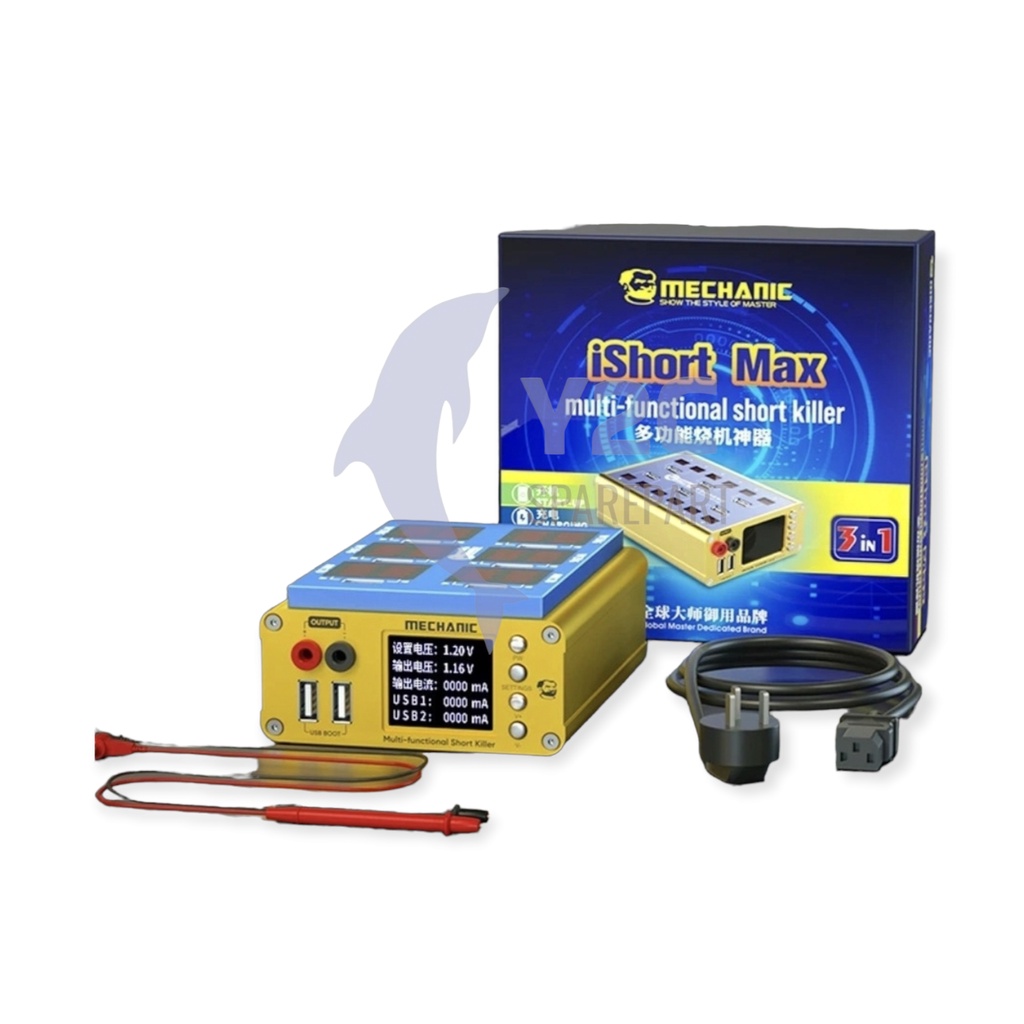 MESIN PENGHANCUR SHORT / MBR KILLER MECHANIC ISHORT MAX ORIGINAL / ALAT SERVIS SERVICE HP