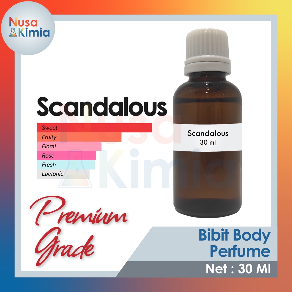 Bibit Minyak Wangi Refill Scandalous Premium Grade