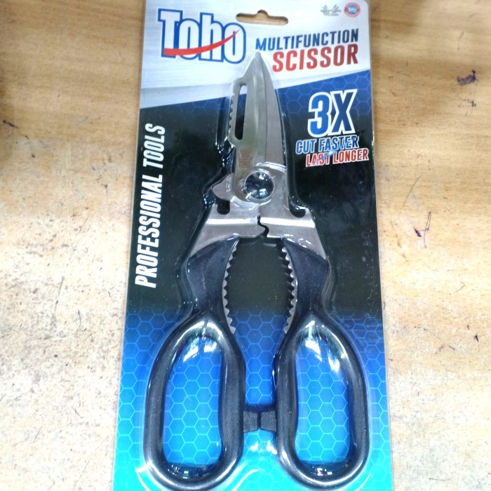 

Jualan Multifunction Scissors Toho / Gunting Super Serbaguna Toho Promo