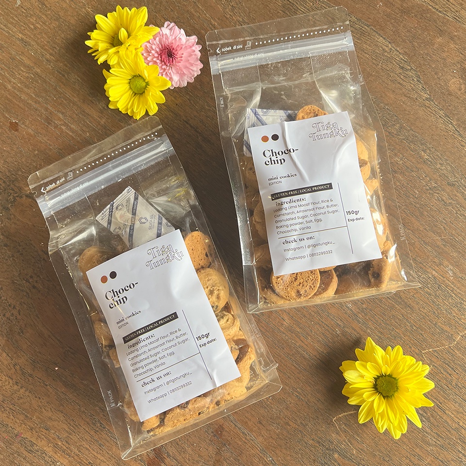 

Gluten Free Mini Chocochip Cookies