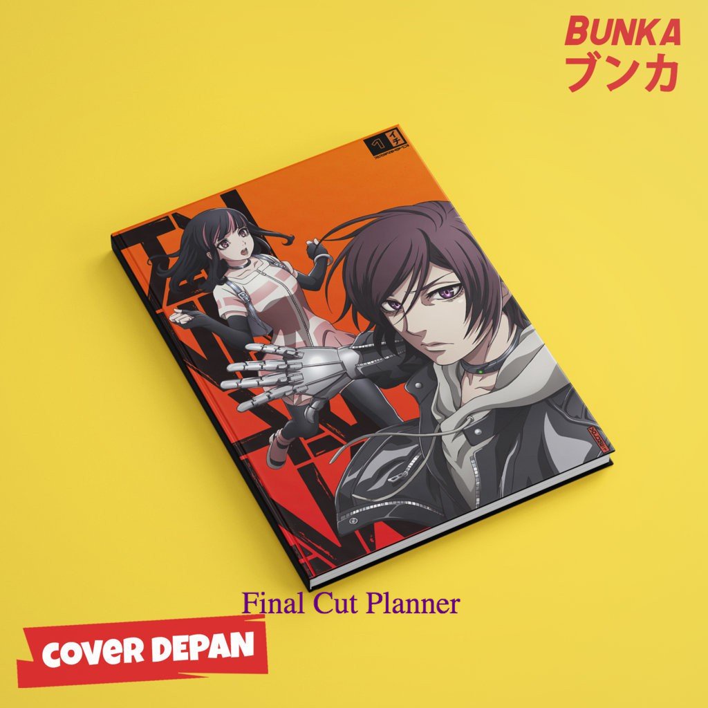 

Notebook Anime Akudama Drive B Hardcover A5 Buku Tulis Catatan Notes Agenda Planner Jurnal .