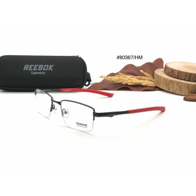 FRAME KACAMATA MINUS ANTI RADIASI METAL PREMIUM PRIA REEBOK 80367 RGH69N46Y4I