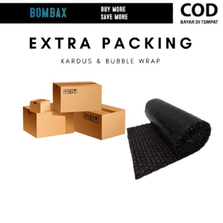 

Extra Packing Dus Plus Bubble Wrap Lebih Aman