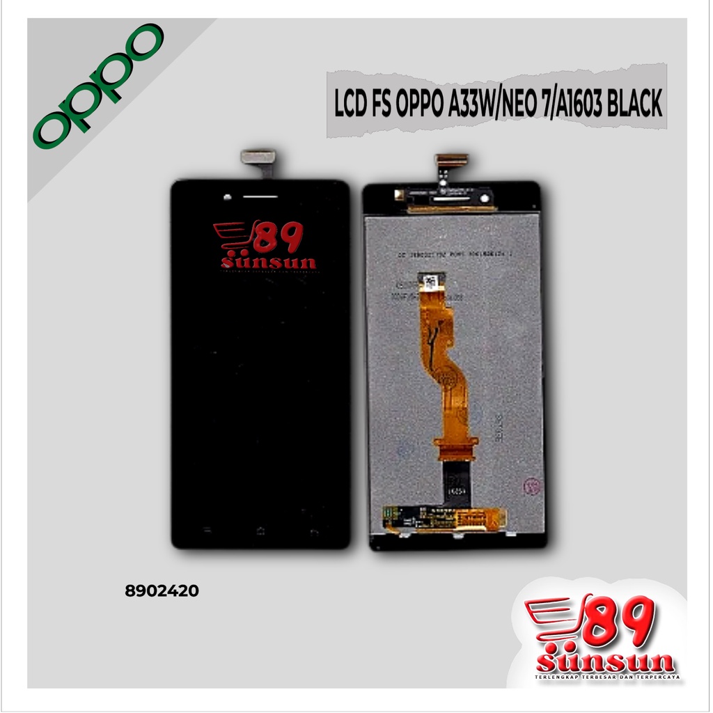 LCD FULLSET OPPO A33W/NEO 7/A1603