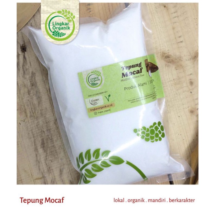 

Tepung Mocaf Lingkar Organik500gr|Gluten Free,Non GMO|Menu MPASI|Banjarmasin