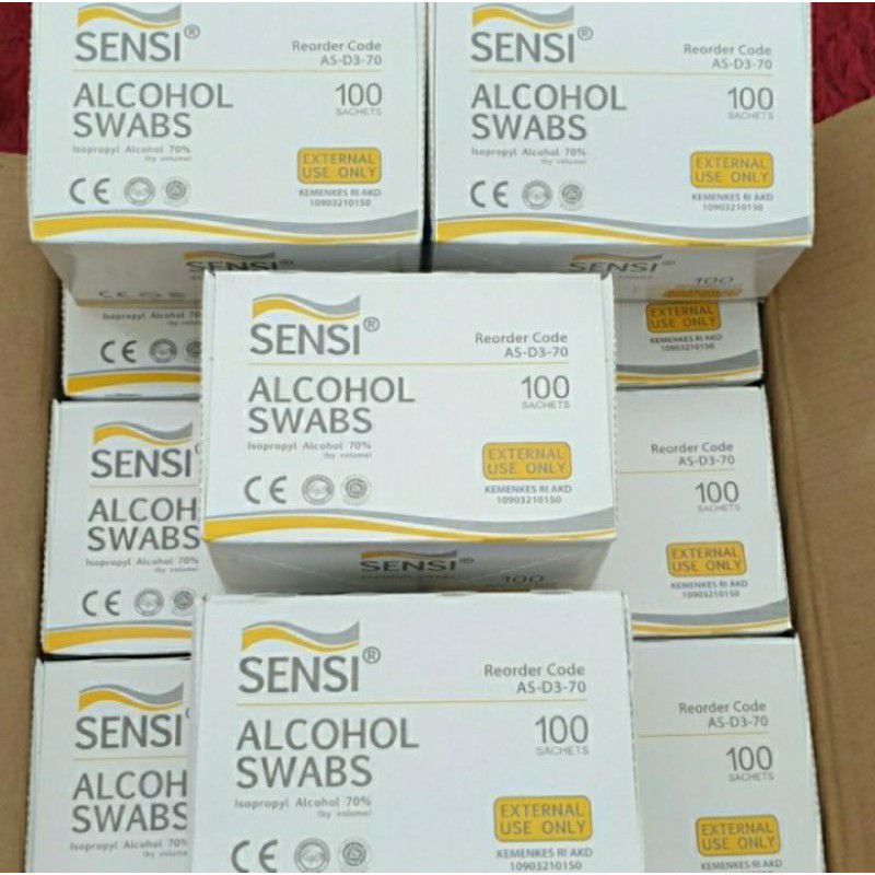 alkohol swab sensi/tissue alkohol swab sensi