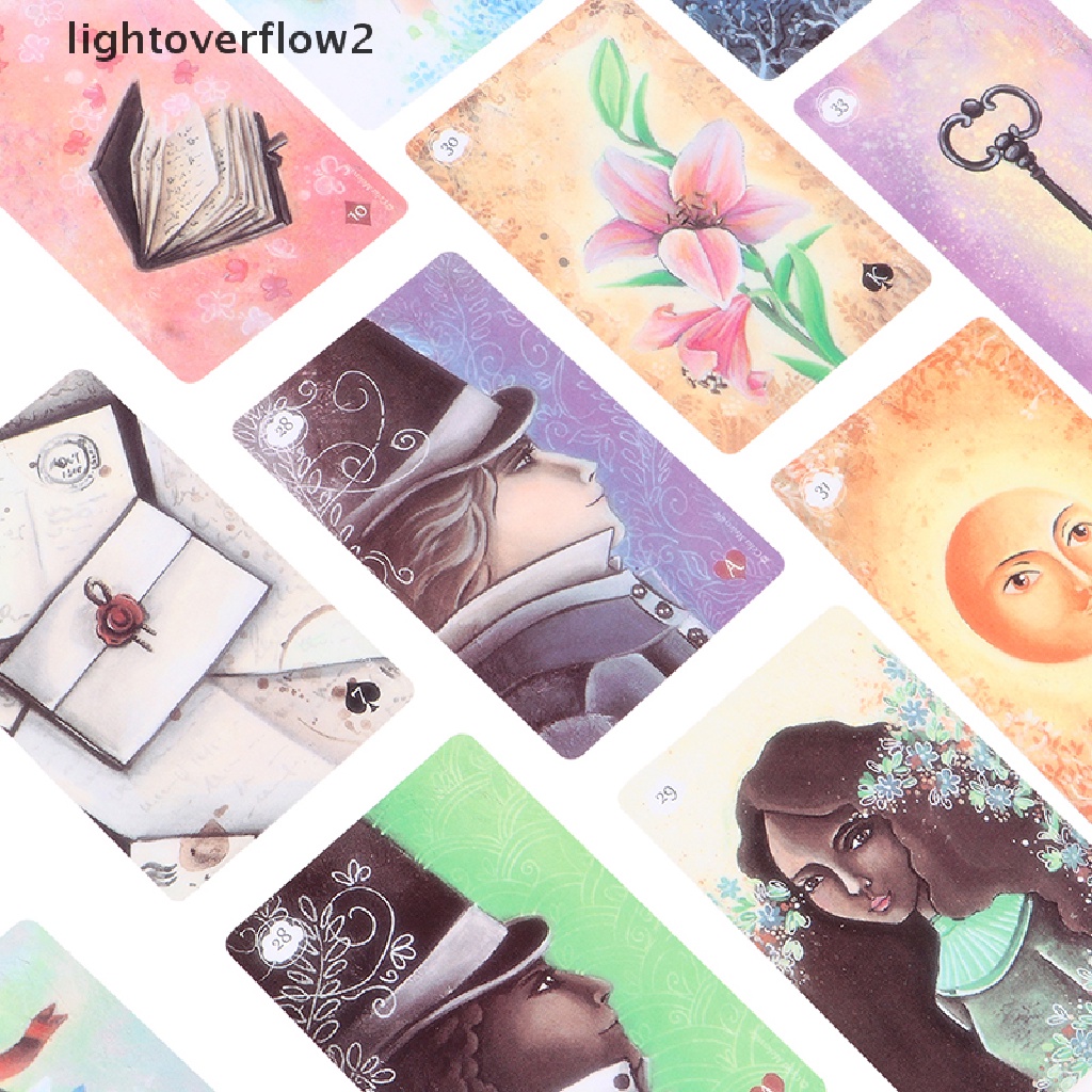 (lightoverflow2) Lenormand By Celia Melesville Spirit Of The Animal Visions Tarot