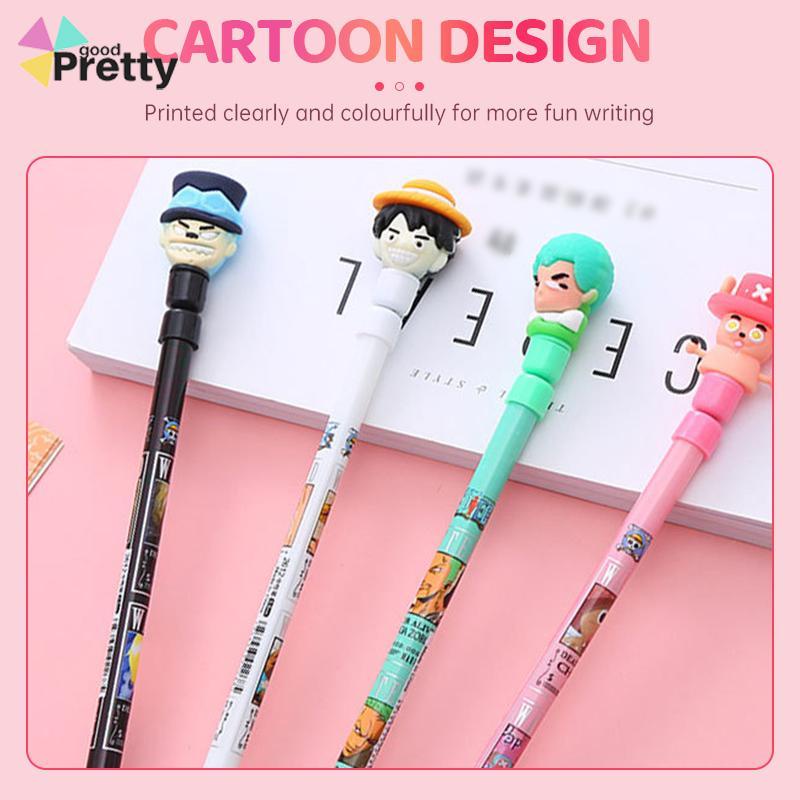 Spinning Pen Pulpen Putar Karakter Anti Stress Pena Mainan Anak Spinner Balance One Piece - PD